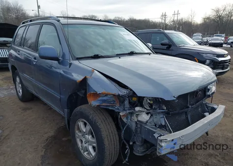 2004 Toyota Highlander V6 from USA, damaged, VIN JTEDP21A940019700